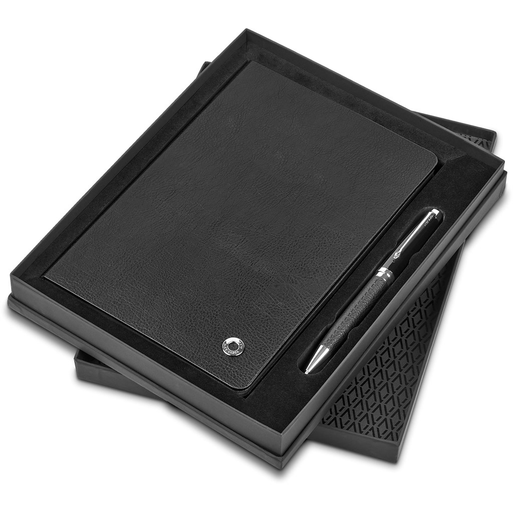 Alex Varga Corinthia Hard Cover Notebook & Pen Set - Image 4