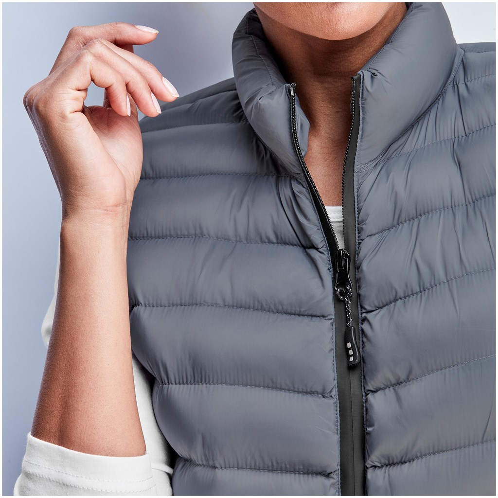 Ladies Utah Bodywarmer - Dark Grey - Image 5