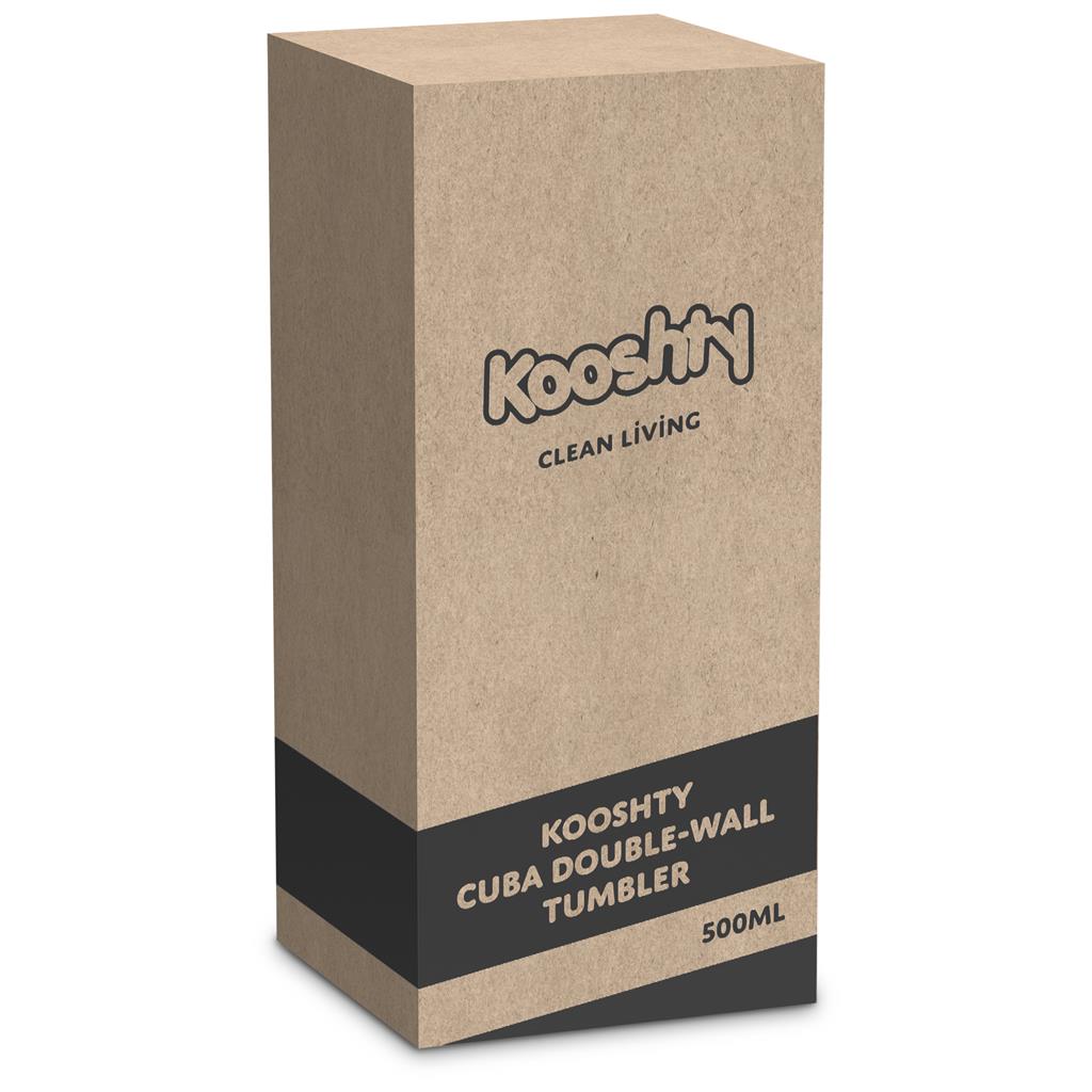 Kooshty Cuba Plastic Double-Wall Tumbler – 500ml - Image 2