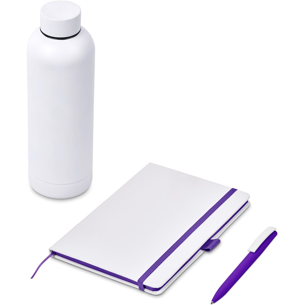 Clark White Gift Set - Purple - Image 3