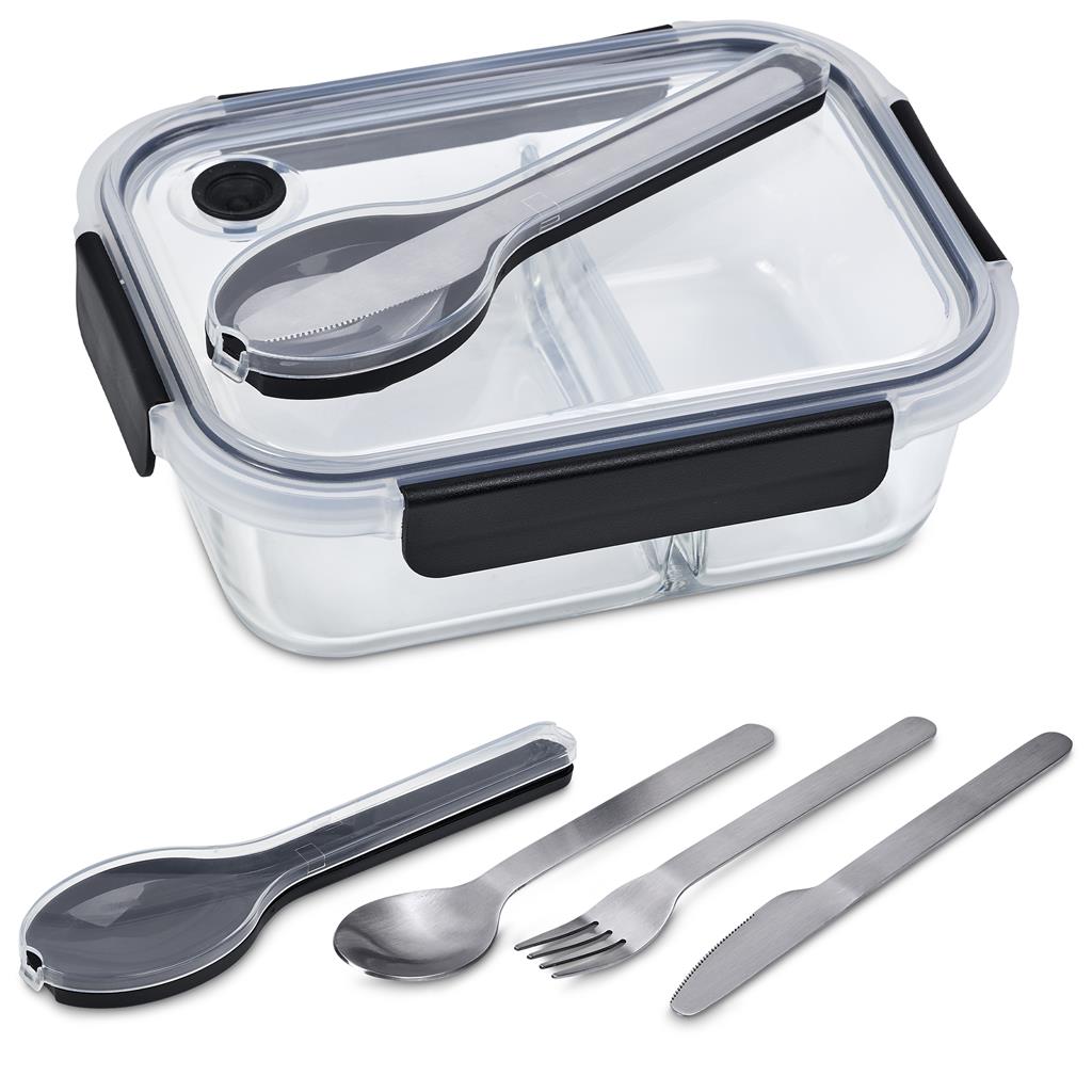 Serendipio Mealmate Lunch Box & Cutlery Set - Image 4