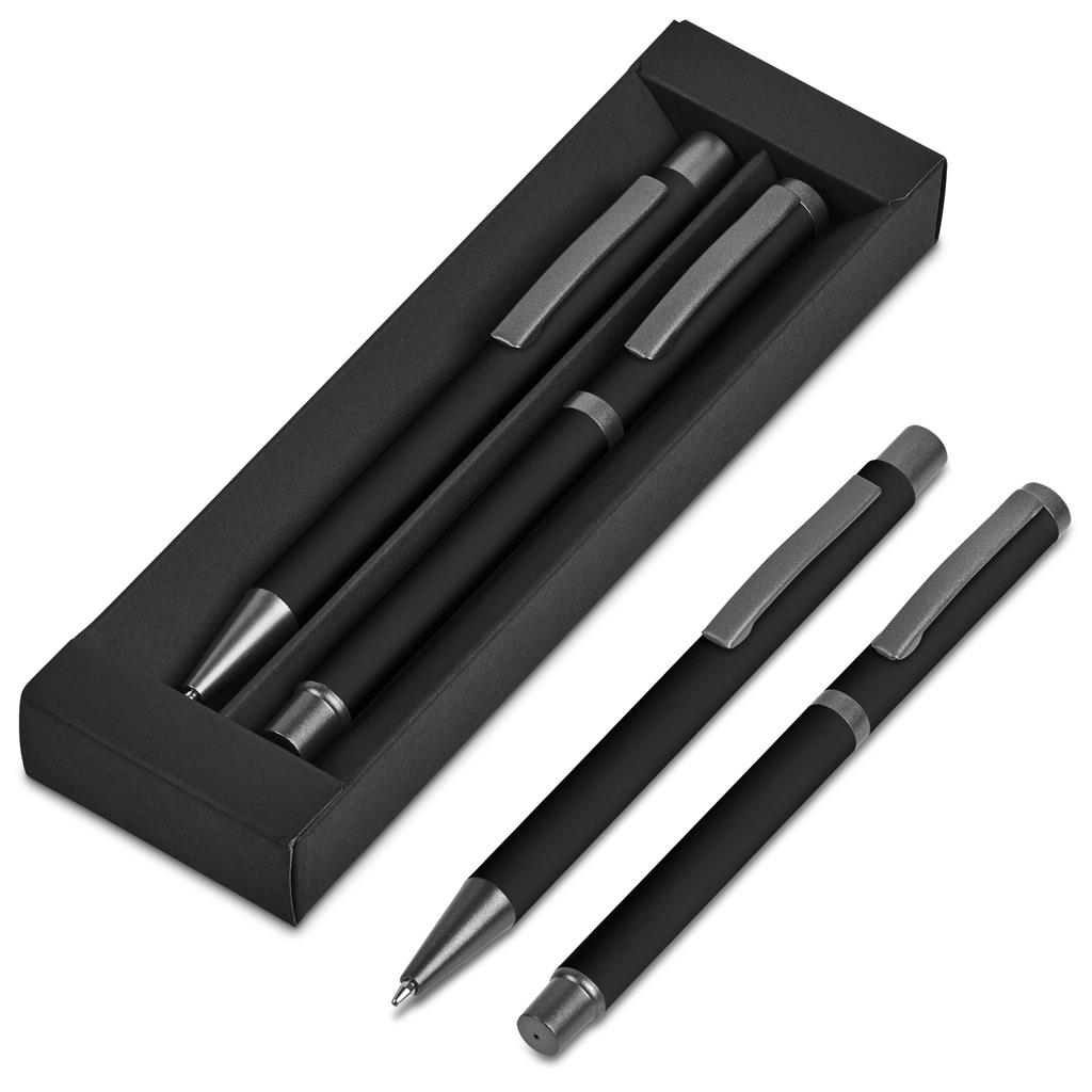 Omega Ball Pen & Rollerball Set - Image 2