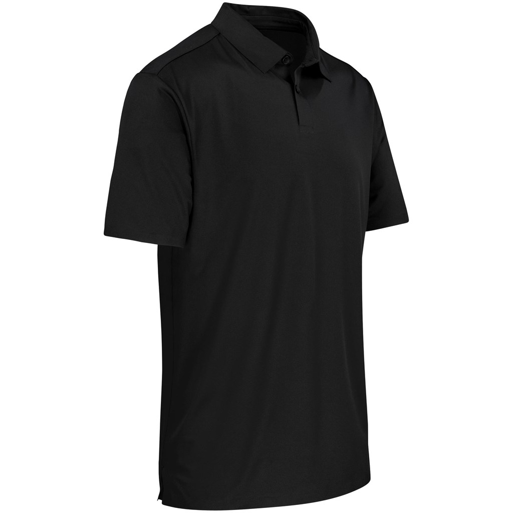 Mens Alex Varga Questana Seamless Golf Shirt - Black - Image 4