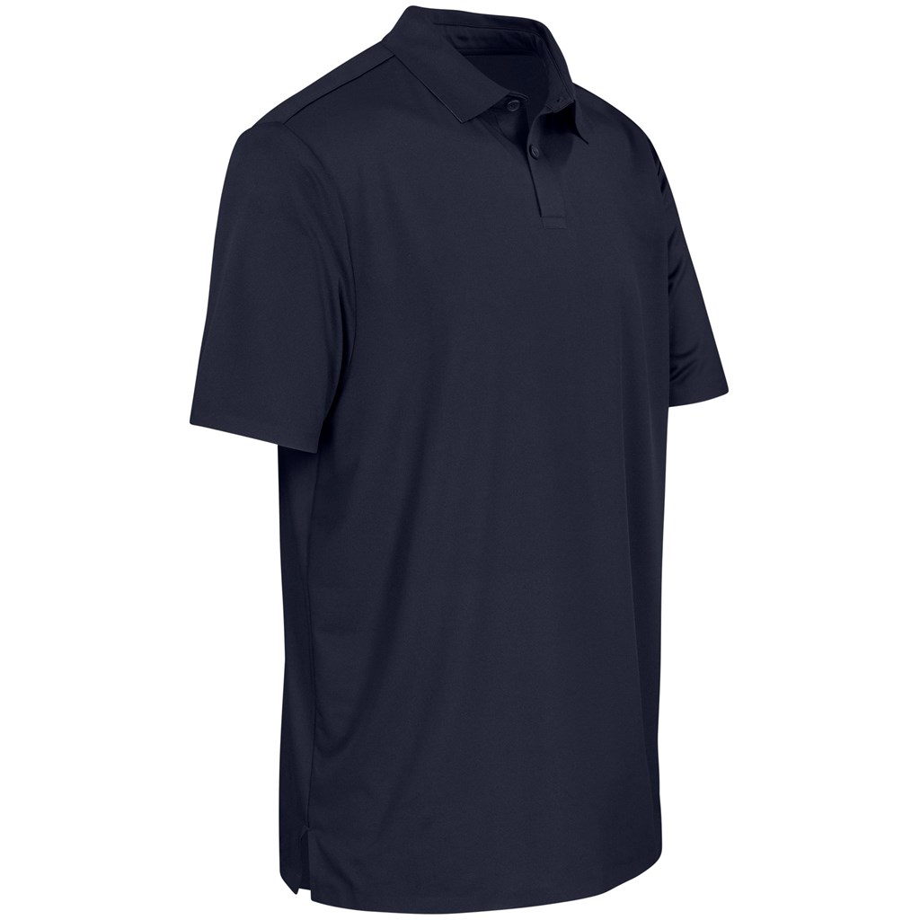 Mens Alex Varga Questana Seamless Golf Shirt - Navy - Image 5