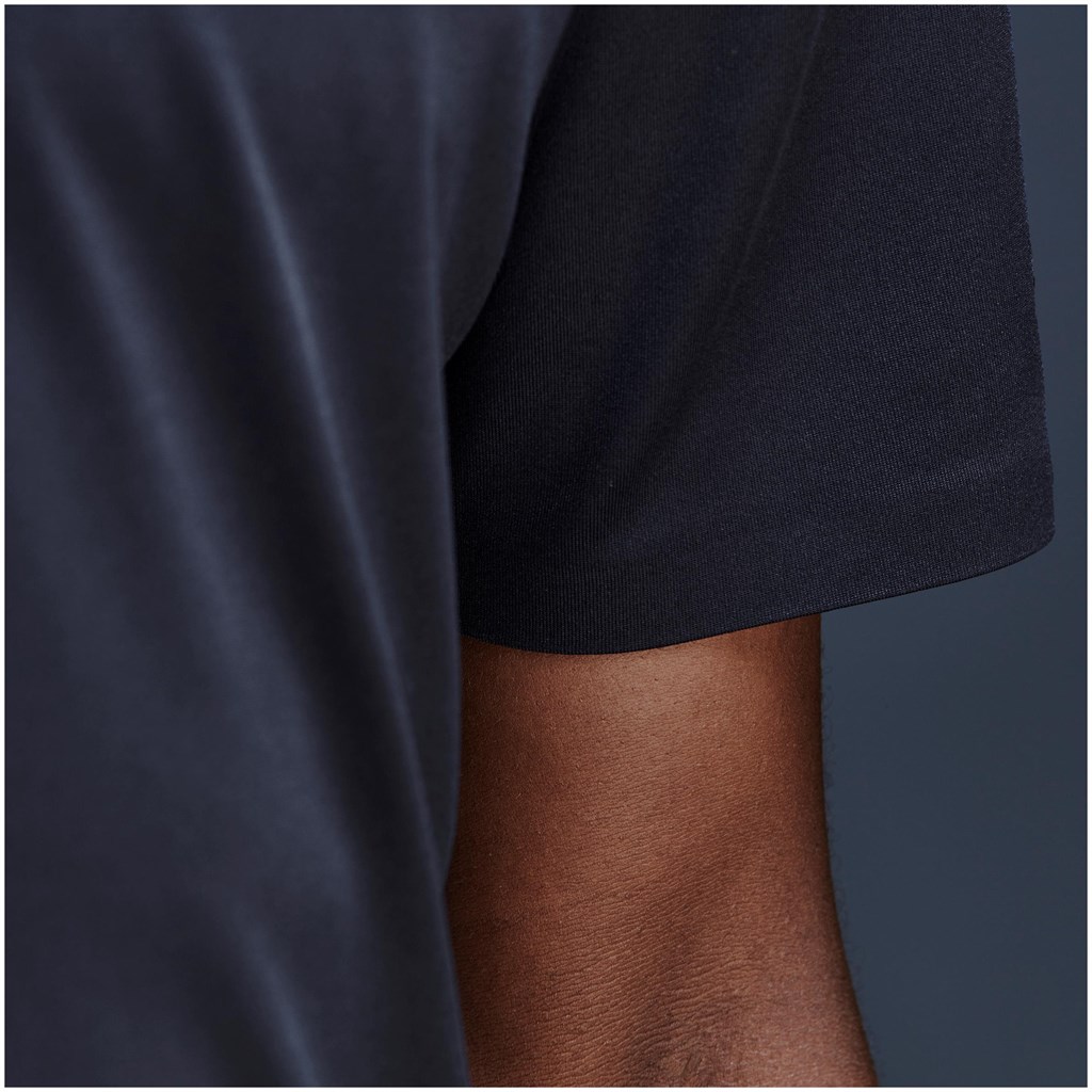 Mens Alex Varga Questana Seamless Golf Shirt - Navy - Image 2