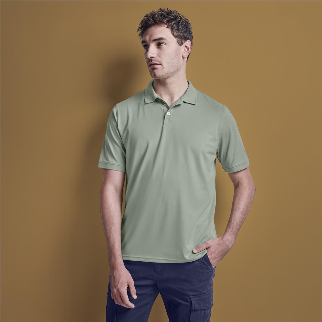 Mens Okiyo Shizen Eco Golf Shirt - Image 2
