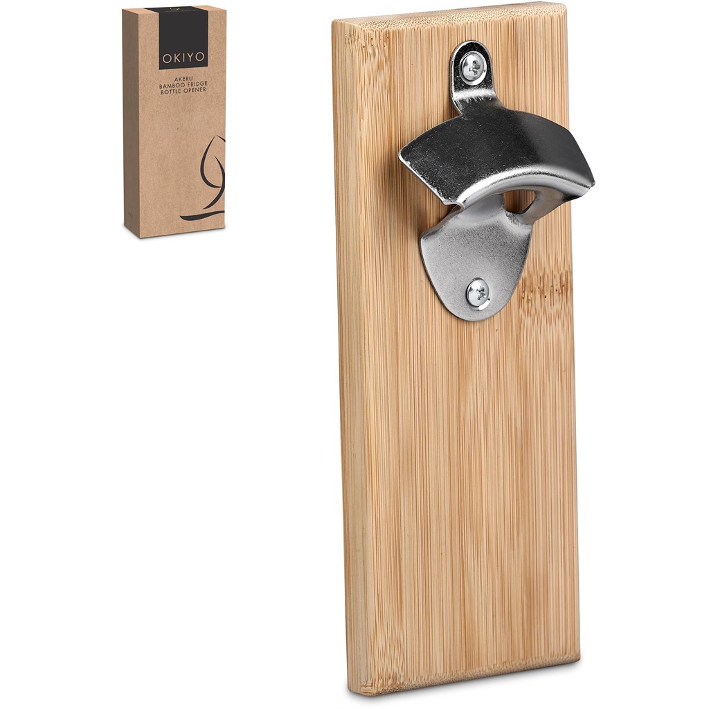 Okiyo Akeru Bamboo Fridge Bottle Opener - Image 3