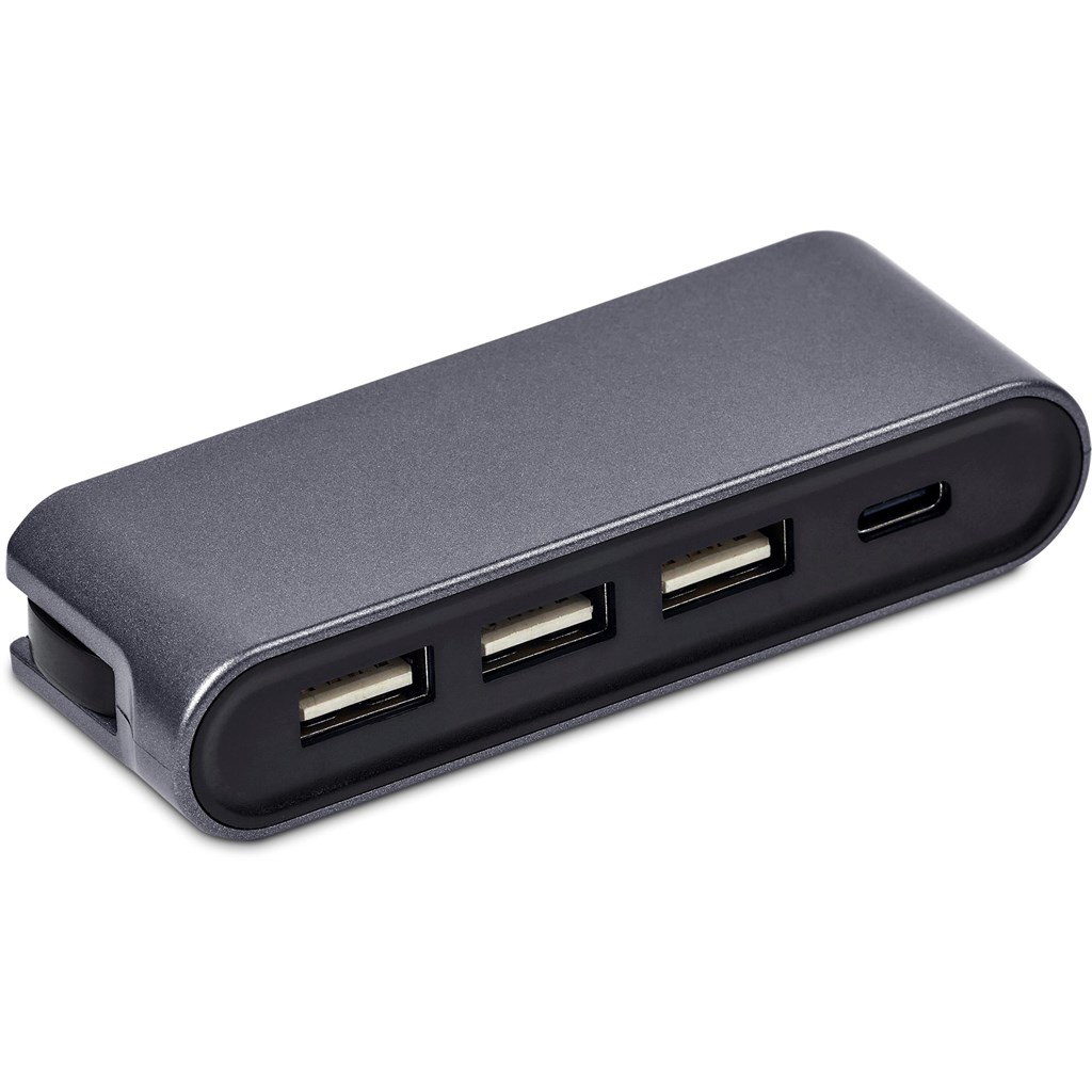Swiss Cougar Dubai USB Hub - Gun Metal - Image 2