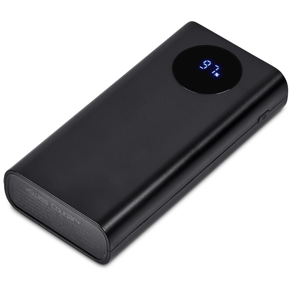 Swiss Cougar Busan Fast Charge 20W Power Bank - 20 000mAh - Image 2