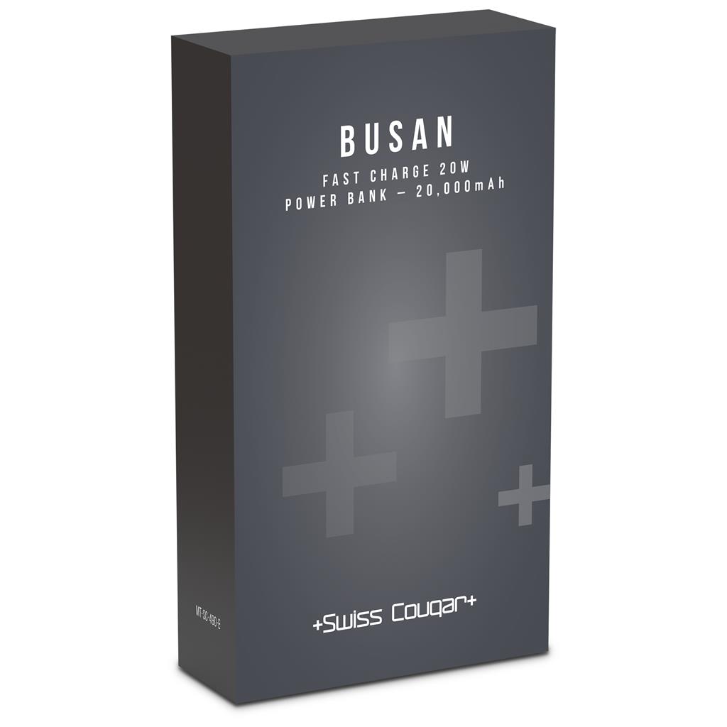 Swiss Cougar Busan Fast Charge 20W Power Bank - 20 000mAh - Image 3