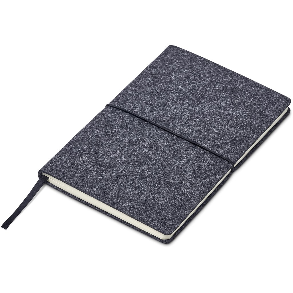 Okiya Rika Recycled Felt Soft Cover notebook - Image 5