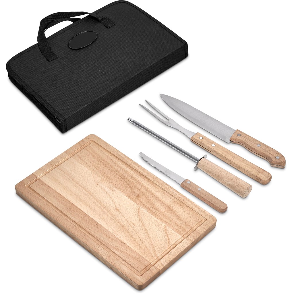 Serendipio Brenton 5-Piece Braai & Carving Set - Image 4