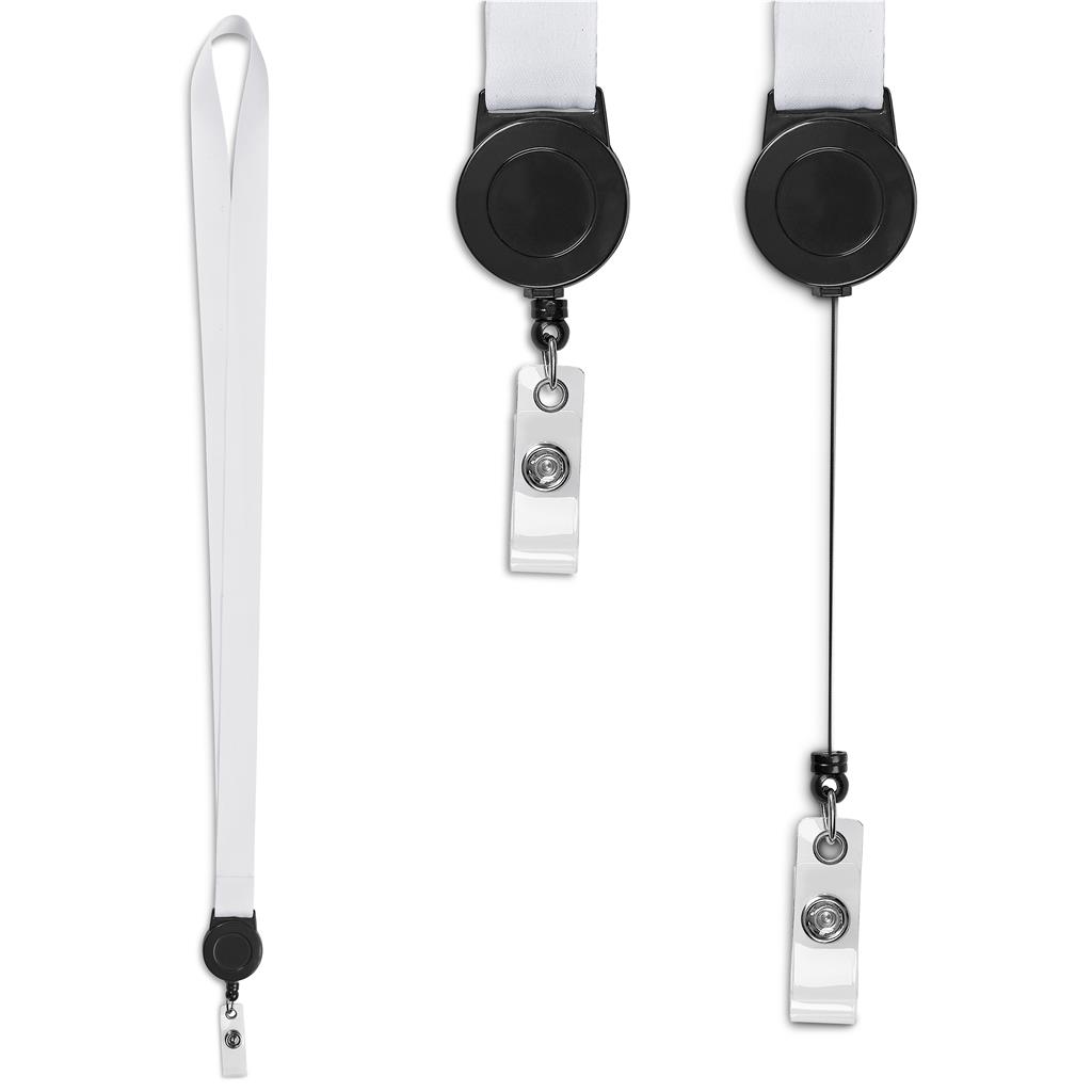 Altitude Sample Retractable Badge Reel Single-Sided Sublimation Satin Lanyard - Image 3