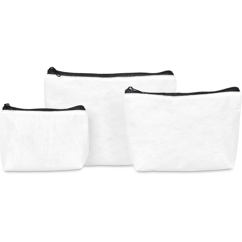 Pre-Production Sample Hoppla Leanne Recycled PET Stitch-Bond Maxi Toiletry Bag - Image 5