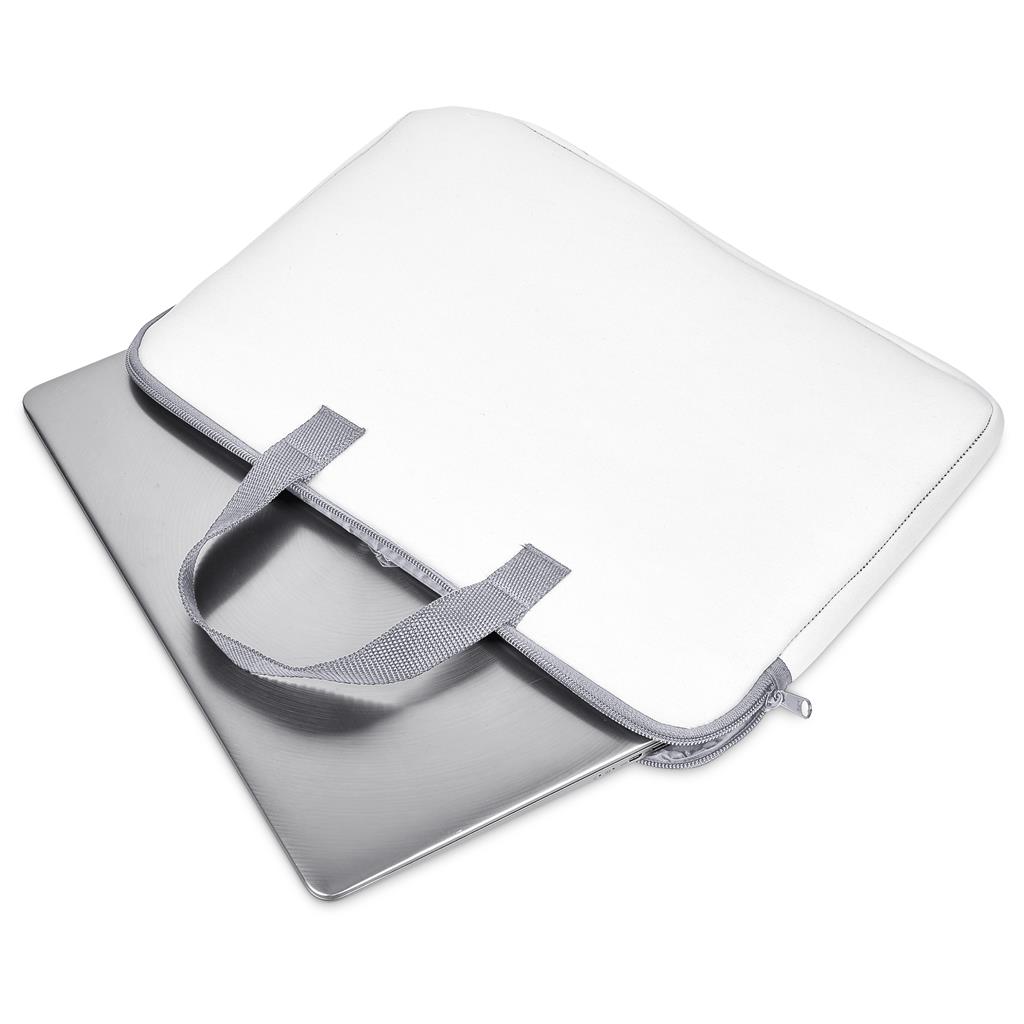 Pre-Production Sample Hoppla Plett Neoprene Laptop Sleeve with Handles – 13-14 inch - Image 4