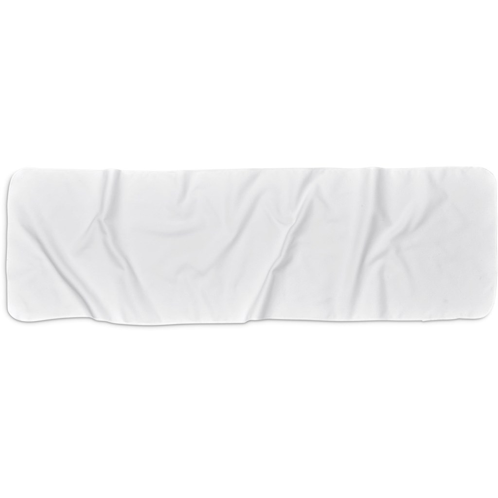 Pre-Production Sample Hoppla Relay Sports Towel - Double-Sided Branding - Image 2