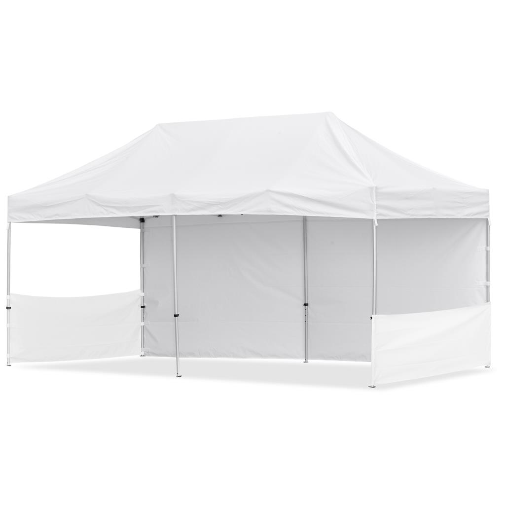 Coated Steel Sublimated Gazebo 6m x 3m - 1 Long Full-Wall Skin - 2 Short Half-Wall Skins - Image 4
